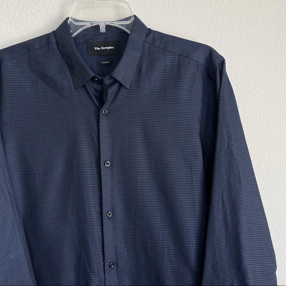 The Kooples Pattern Button Down Long Sleeve Shirt - image 1